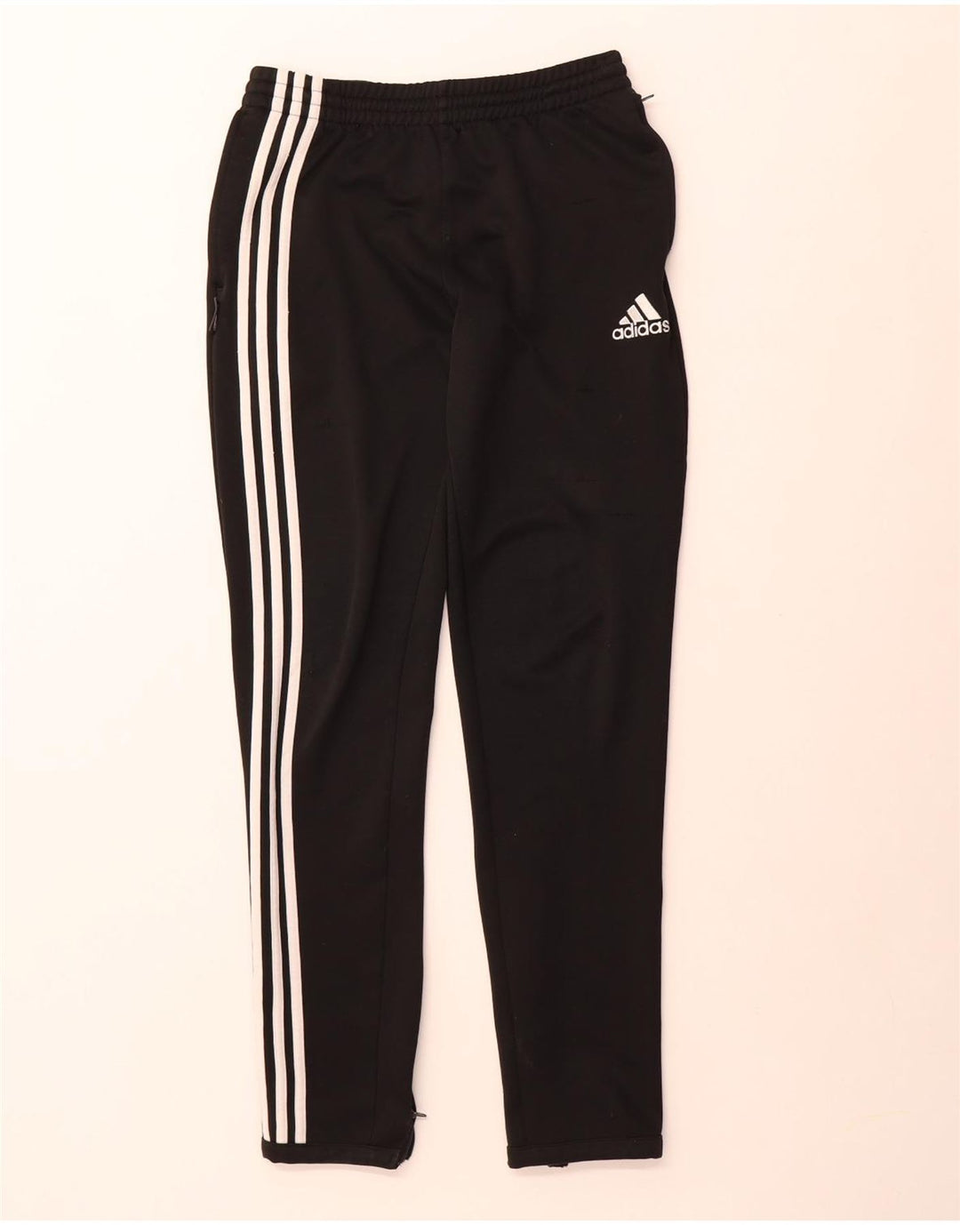 Pantaloni della tuta Adidas Clima 365 da ragazzo 15-16 anni in poliestere nero