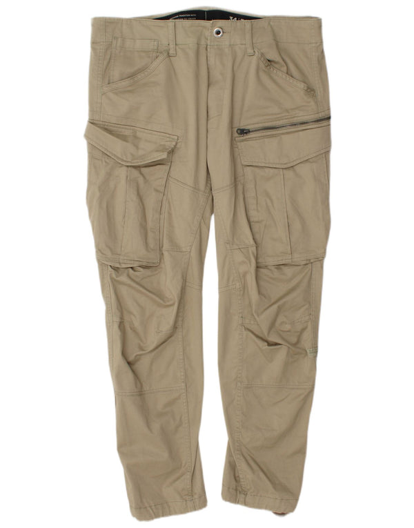 Pantaloni cargo slim fit da uomo G-Star W34 L30 in cotone beige