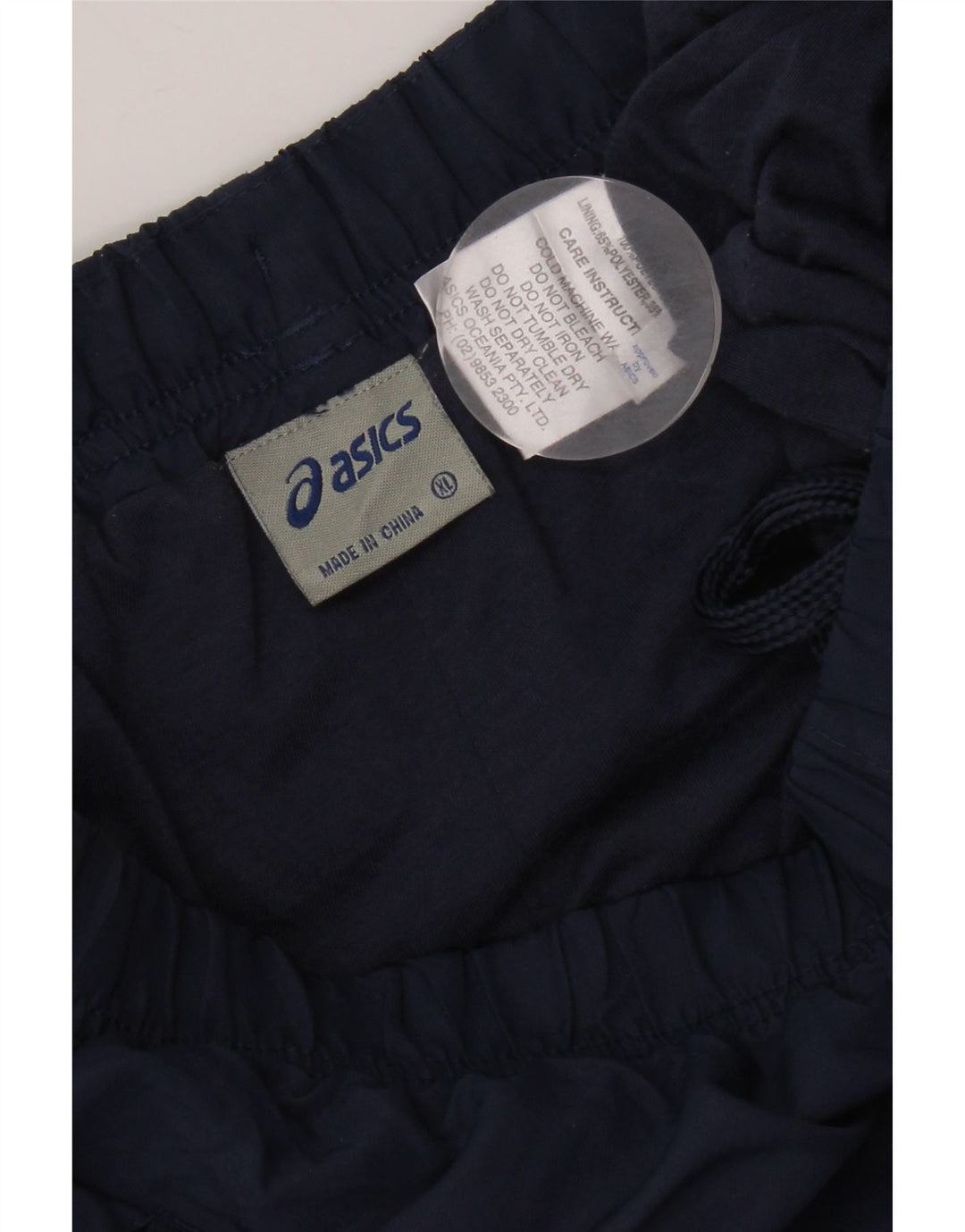 Pantaloni da tuta ASICS da uomo Joggers XL blu navy poliestere