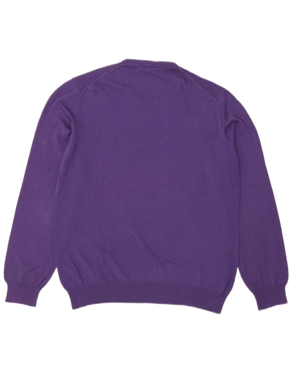 Maglione maglione girocollo da uomo Marina Yachting 2XL cotone viola