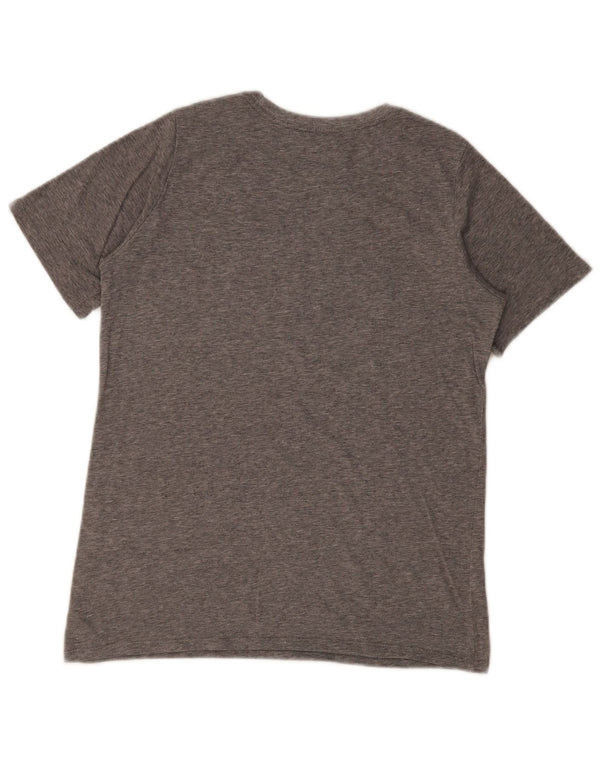 Nike Boys Athletic Cut Graphic T-Shirt Top 13-14 Years XL Grey Flecked
