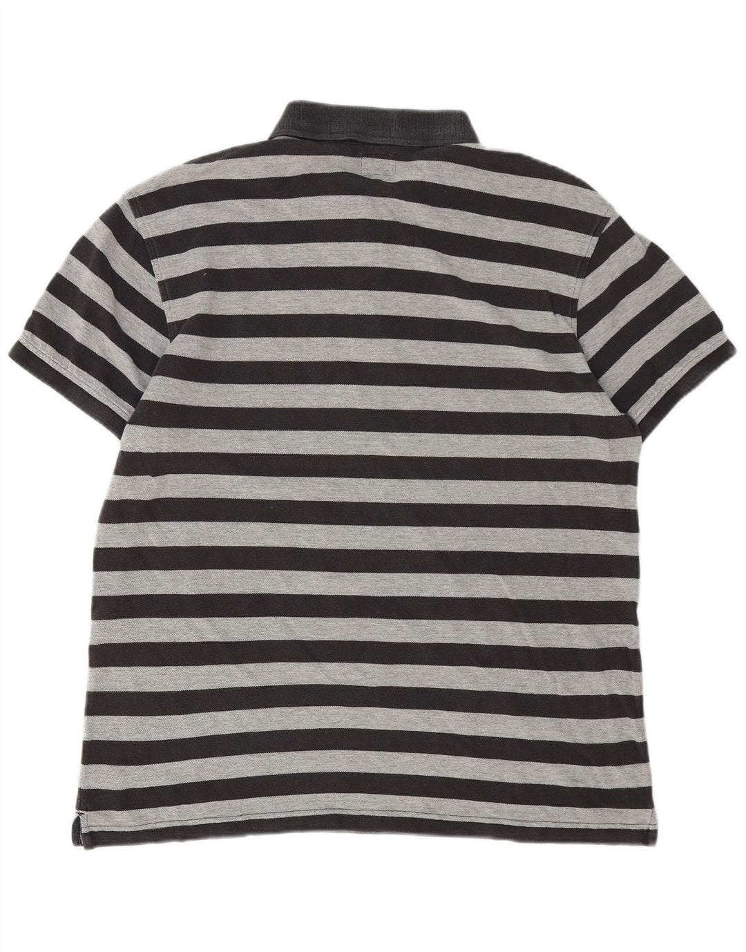 Polo Levi's da uomo XL in cotone a righe grigie