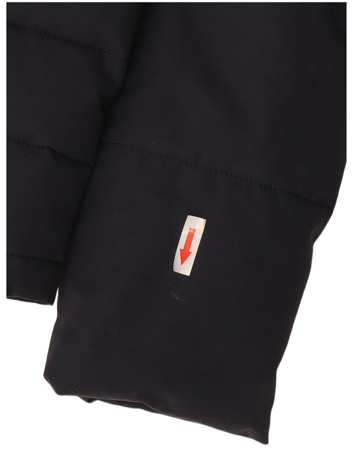 Giacca imbottita con cappuccio da donna Jack Wills UK 8 Small Blu Navy