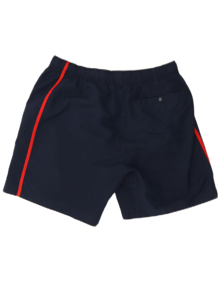 Pantaloncini da bagno Nike da uomo medio in poliestere blu navy