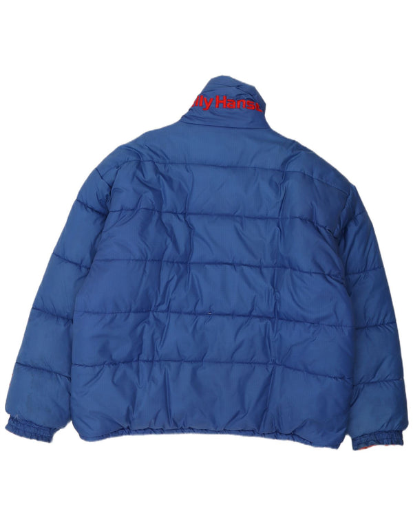Giacca imbottita da uomo Helly Hansen UK 42 XL nylon blu