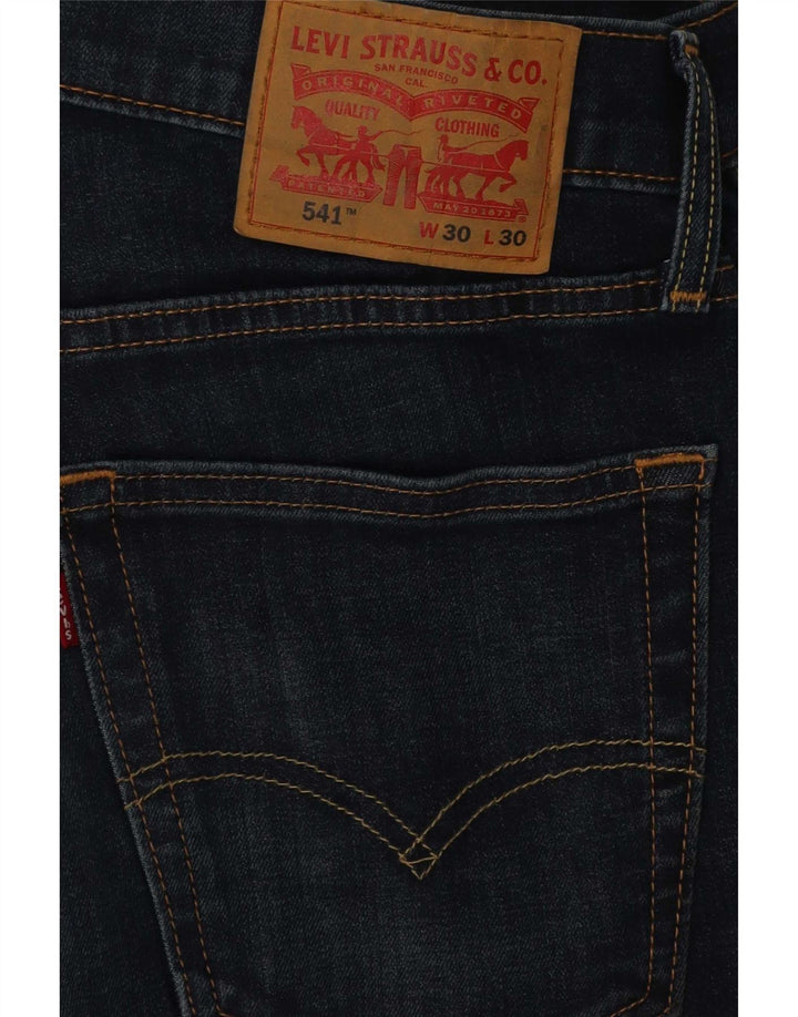 Levi's Uomo 541 Jeans dritti W30 L30 Cotone blu navy