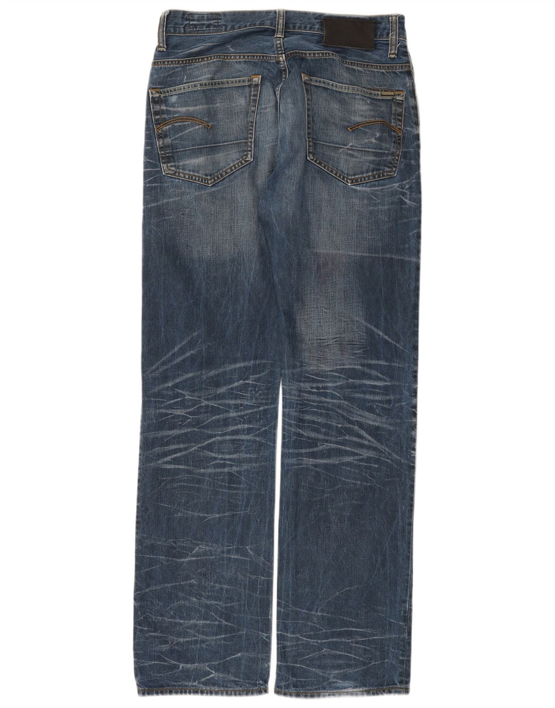 Jeans dritti da uomo G-Star W32 L34 cotone blu