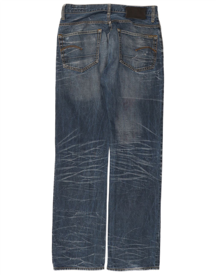 Jeans dritti da uomo G-Star W32 L34 cotone blu