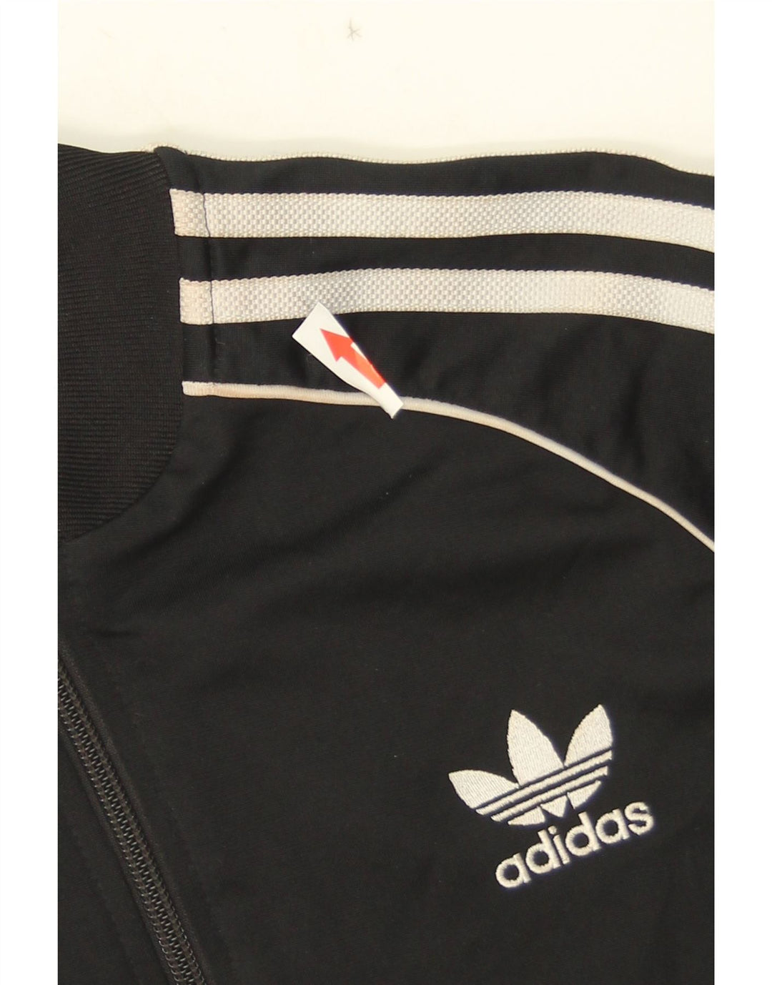 Giacca da tuta da ragazzo Adidas 11-12 anni in poliestere nero