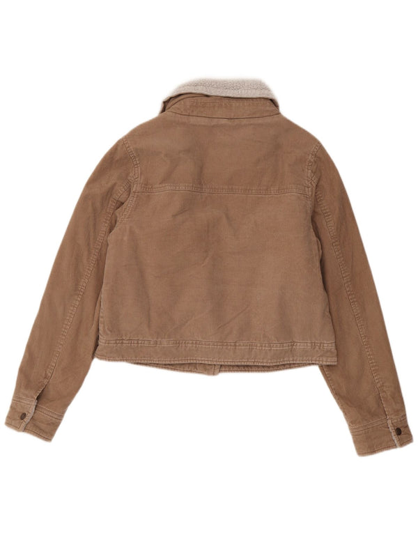 Giacca Sherpa in velluto a coste da donna Vans UK 16 Large Beige Colourblock Cotton