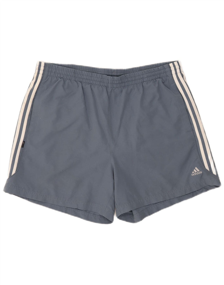 Pantaloncini sportivi da uomo Adidas XL blu poliestere