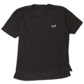 T-shirt da uomo Jack Wolfskin Top 2XL poliestere nero