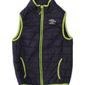 UMBRO Boys Padded Gilet 7-8 Years Small Navy Blue | Vintage Umbro | Thrift | Second-Hand Umbro | Used Clothing | Messina Hembry 