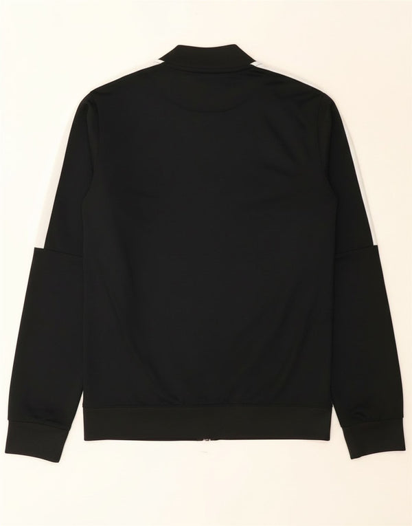 Giacca da tuta Nike Dri Fit da uomo, piccola, in poliestere color block nero