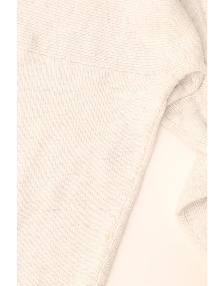 Maglione oversize con scollo a V da donna Marks & Spencer UK 18 XL Grigio