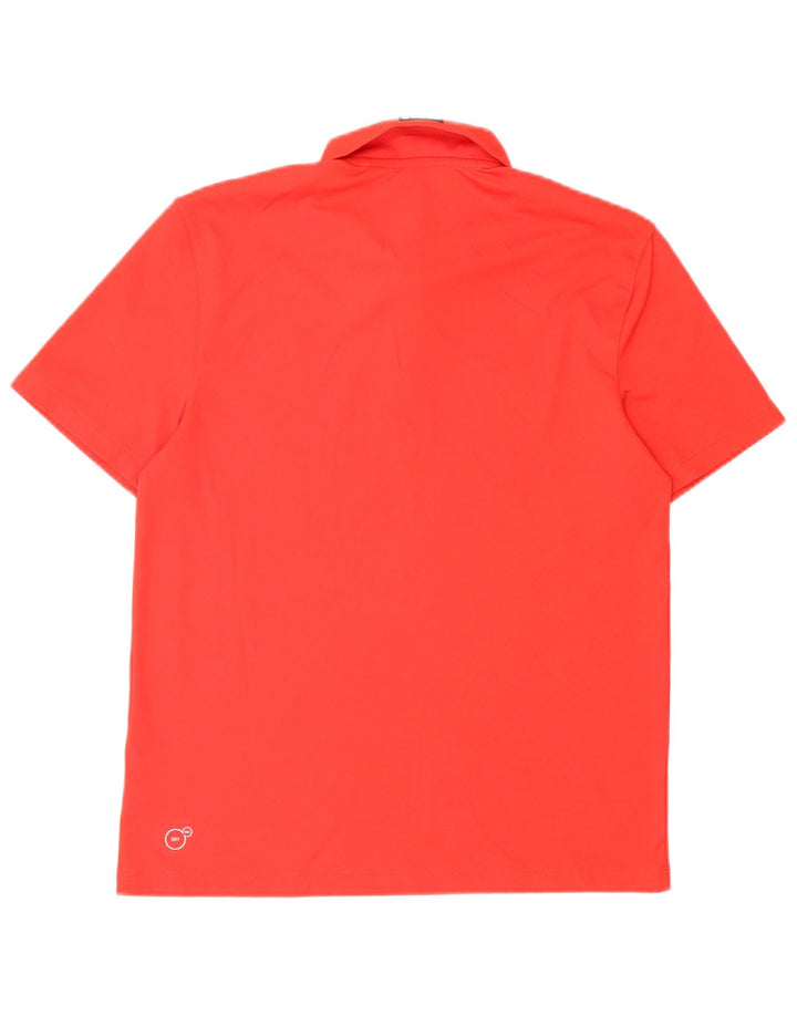 Polo Puma da bambino 11-12 anni in poliestere rosso