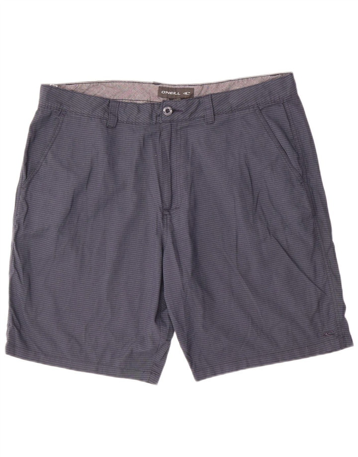 Pantaloncini chino da uomo O'Neill W38 XL poliestere gessato blu navy