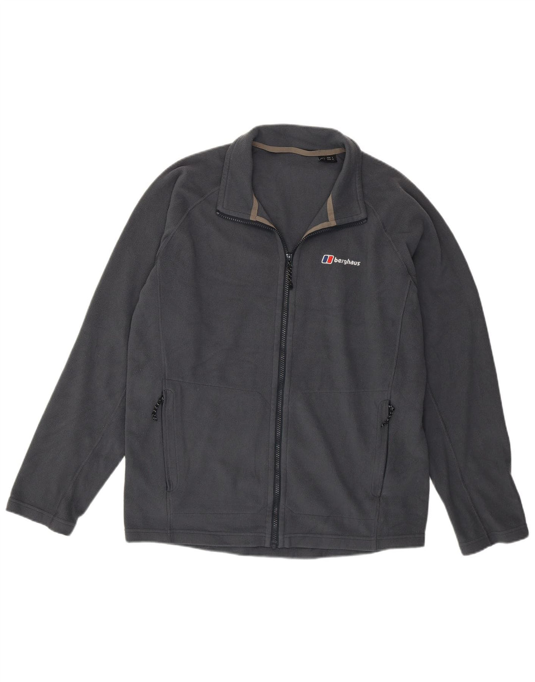 Giacca in pile da uomo BERGHAUS UK 40 grande poliestere grigio