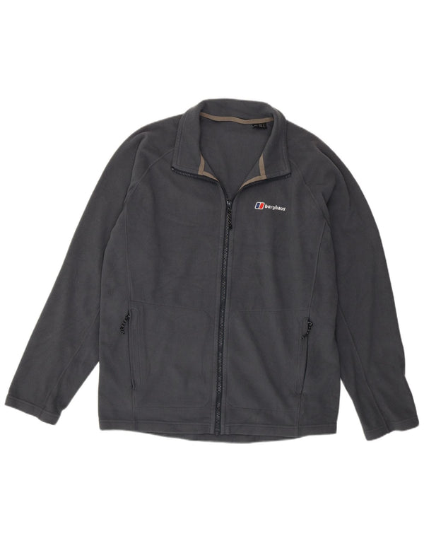 Giacca in pile da uomo BERGHAUS UK 40 grande poliestere grigio