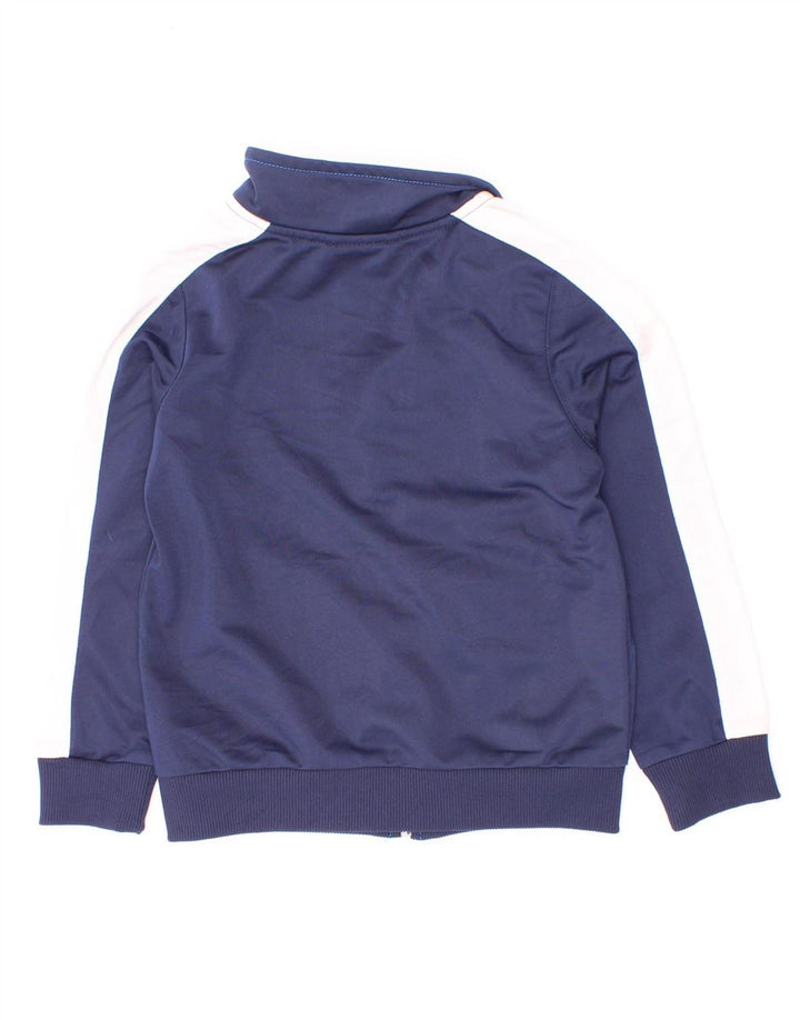 Giacca da tuta grafica da ragazzo Puma 2-3 anni Blu navy Colourblock