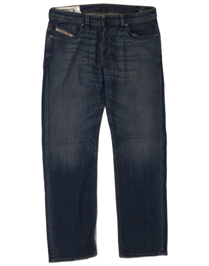 Jeans dritti da uomo Diesel Larkee W36 L32 cotone blu
