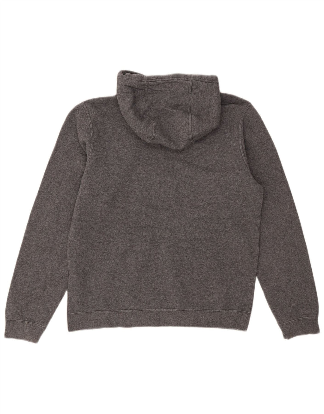 Felpa con cappuccio da uomo Nike Small in cotone chiazzato grigio