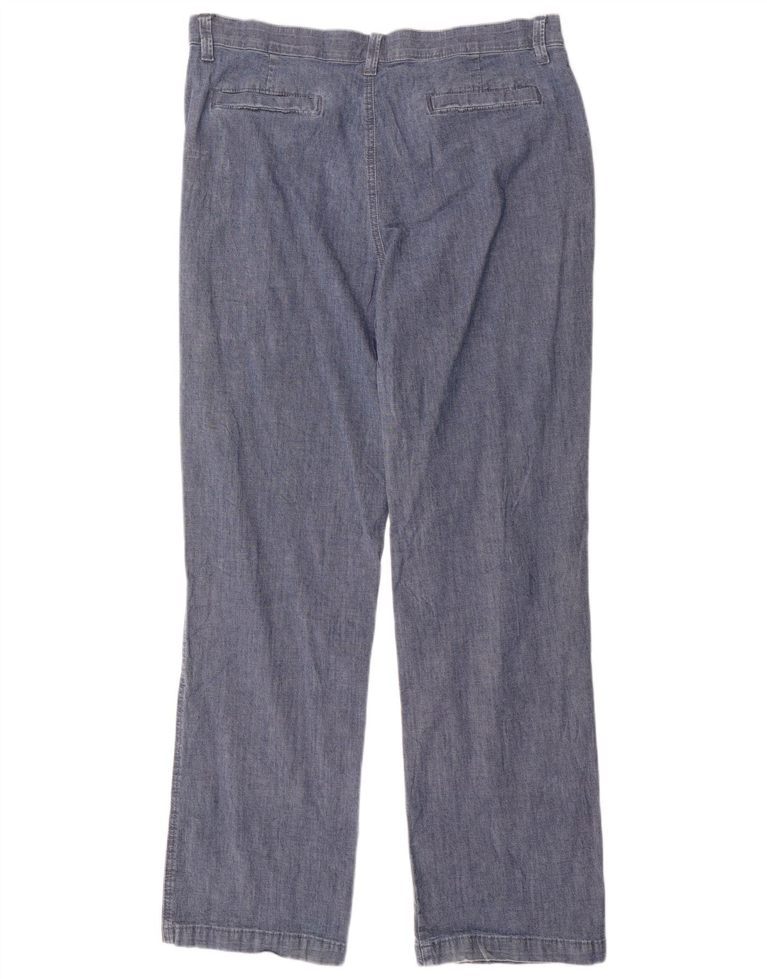 Pantaloni casual a vita alta da motociclista da donna LEE US 18 2XL W36 L31 Blu