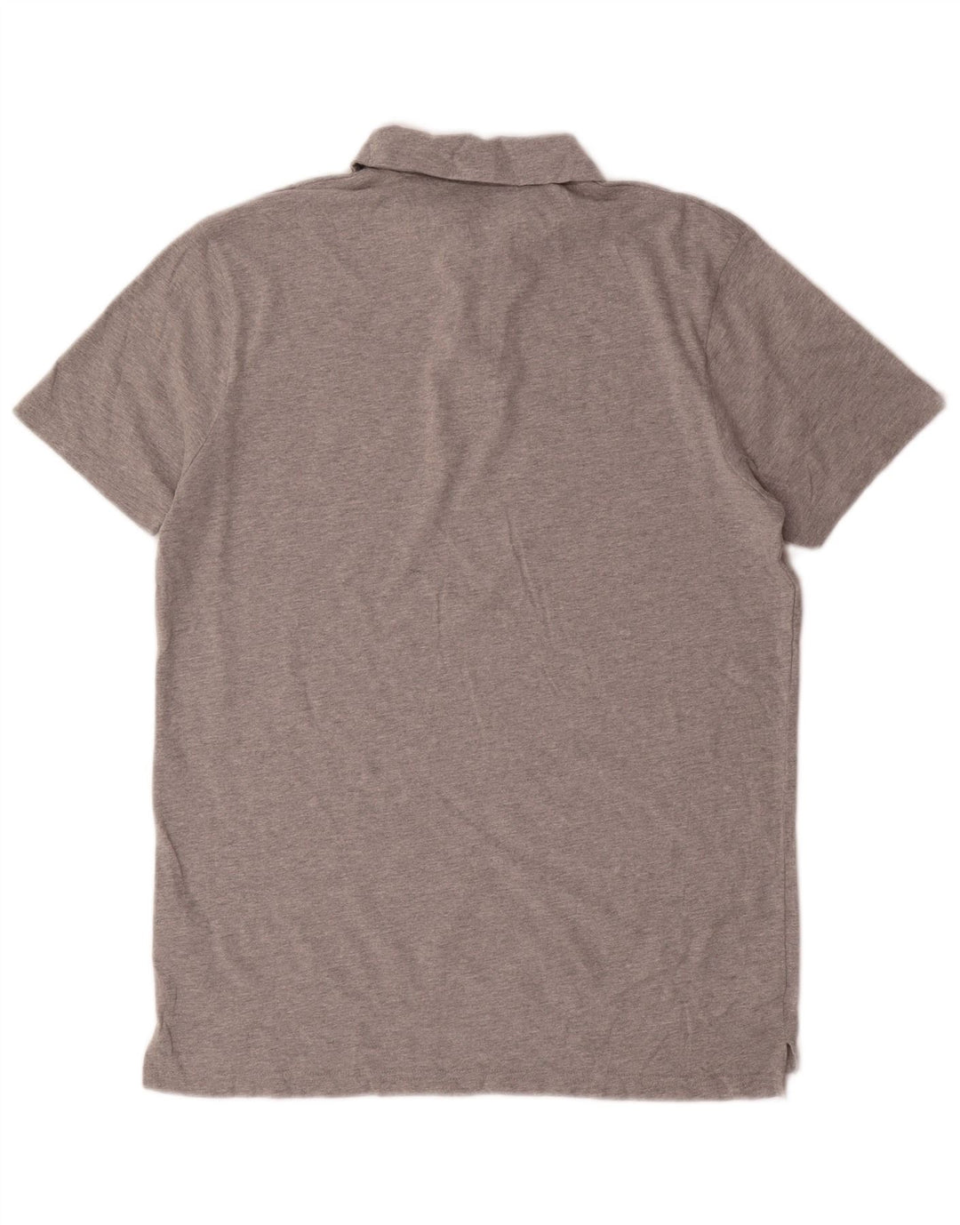 Polo da uomo Weird Fish in cotone grigio medio