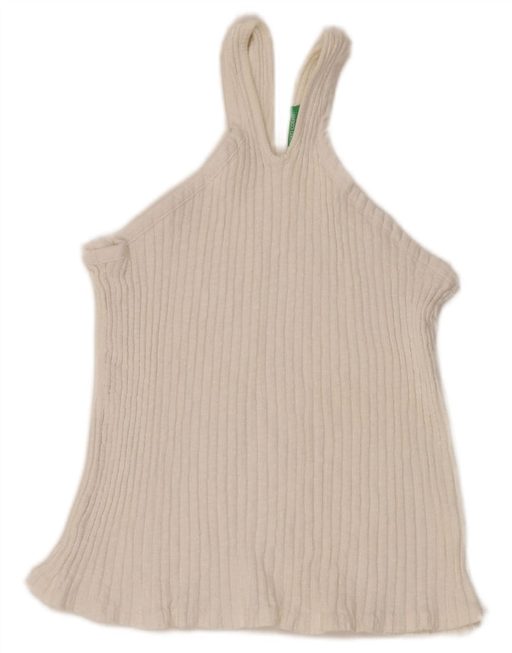 Canotta da donna Benetton UK 6 XS bianca