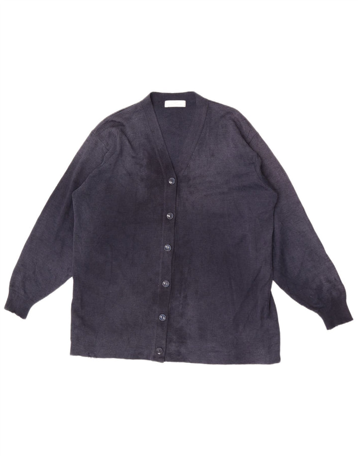 Maglione cardigan da donna Marks & Spencer EU 38/40 Lana blu navy media