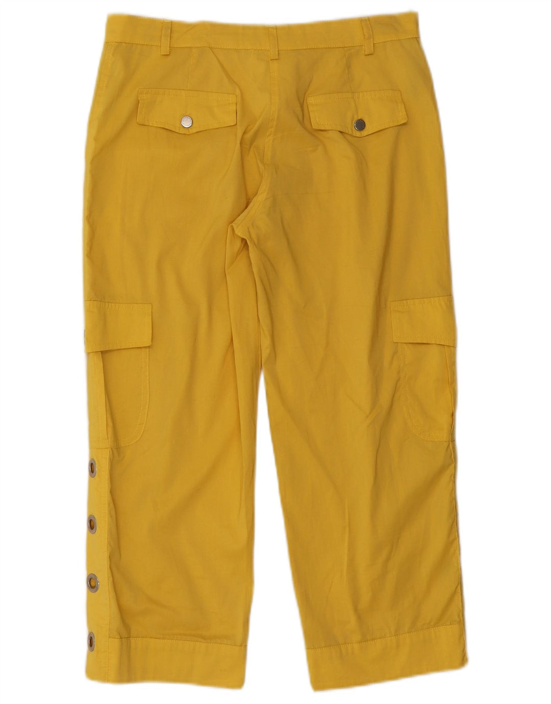 Pantaloni cargo Capri da donna Roccobarocco W30 L22 Gialli