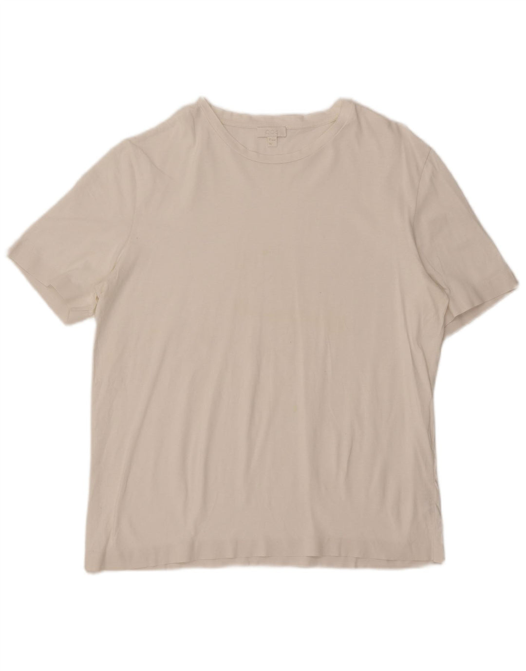 T-shirt da uomo COS Top grande in cotone bianco