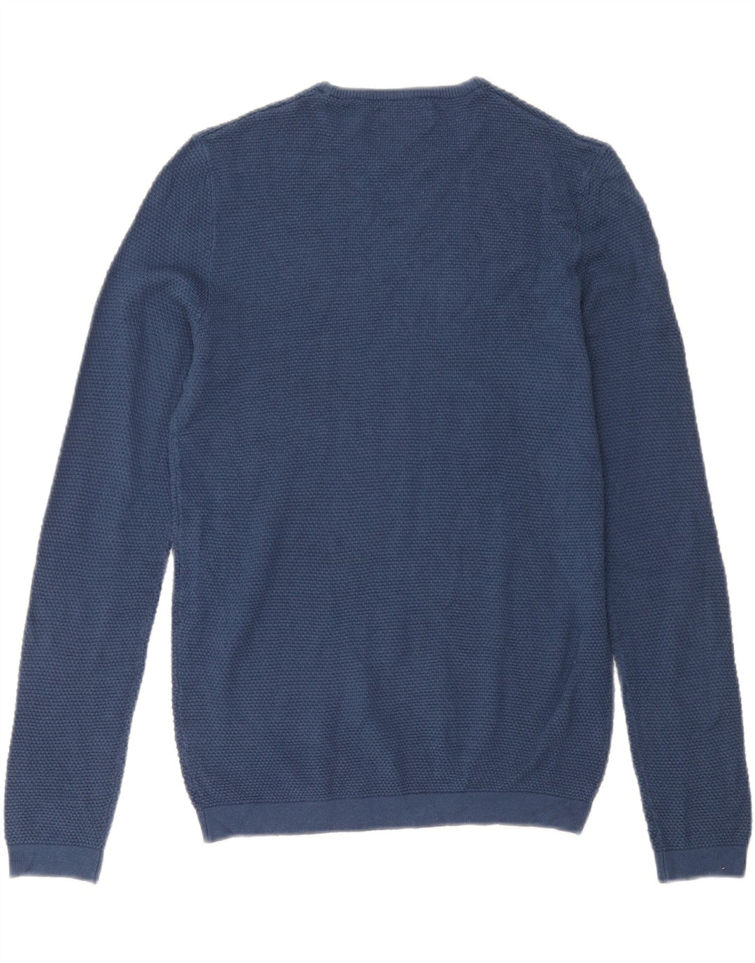 Maglione maglione girocollo da uomo Zara piccolo blu navy