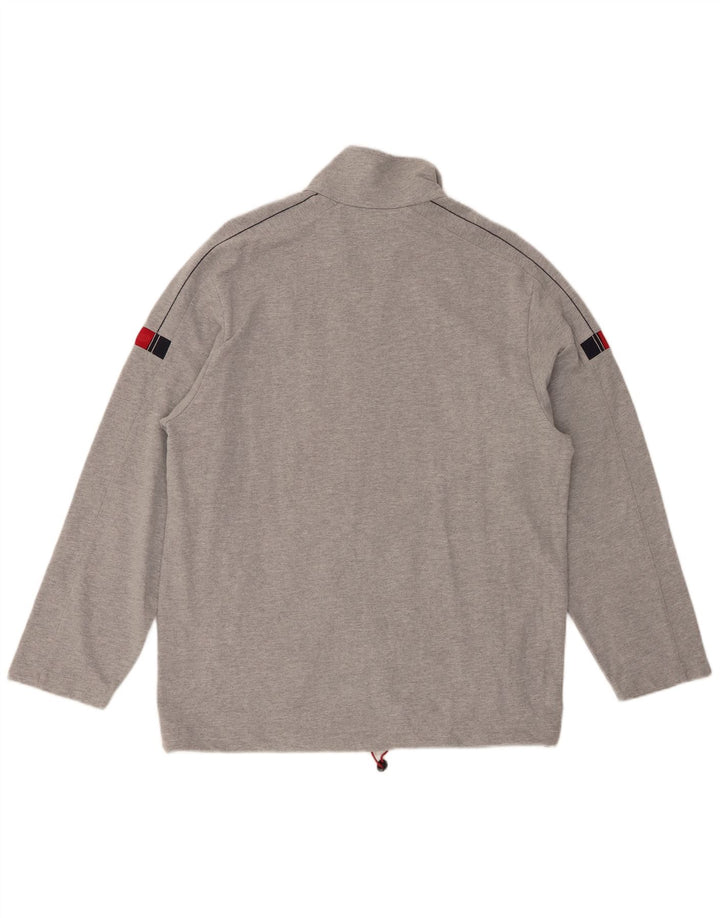 Giacca da tuta da uomo LOTTO grande in cotone grigio