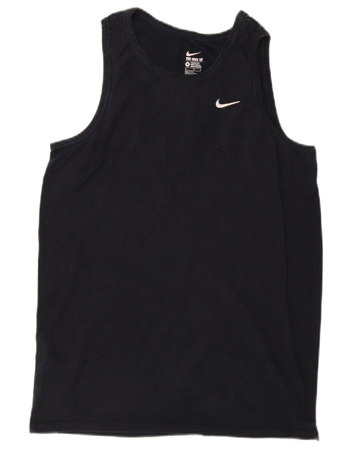 Canotta Nike da uomo media nera