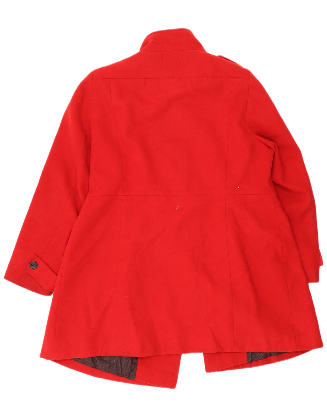 Cappotto doppiopetto militare da donna Marks & Spencer UK 20 2XL Rosso