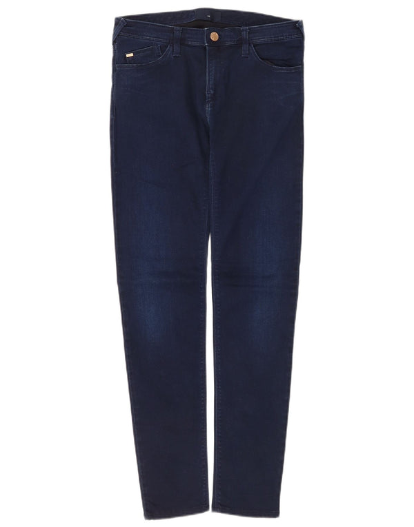 Jeans skinny da donna Armani W26 L28 cotone blu navy