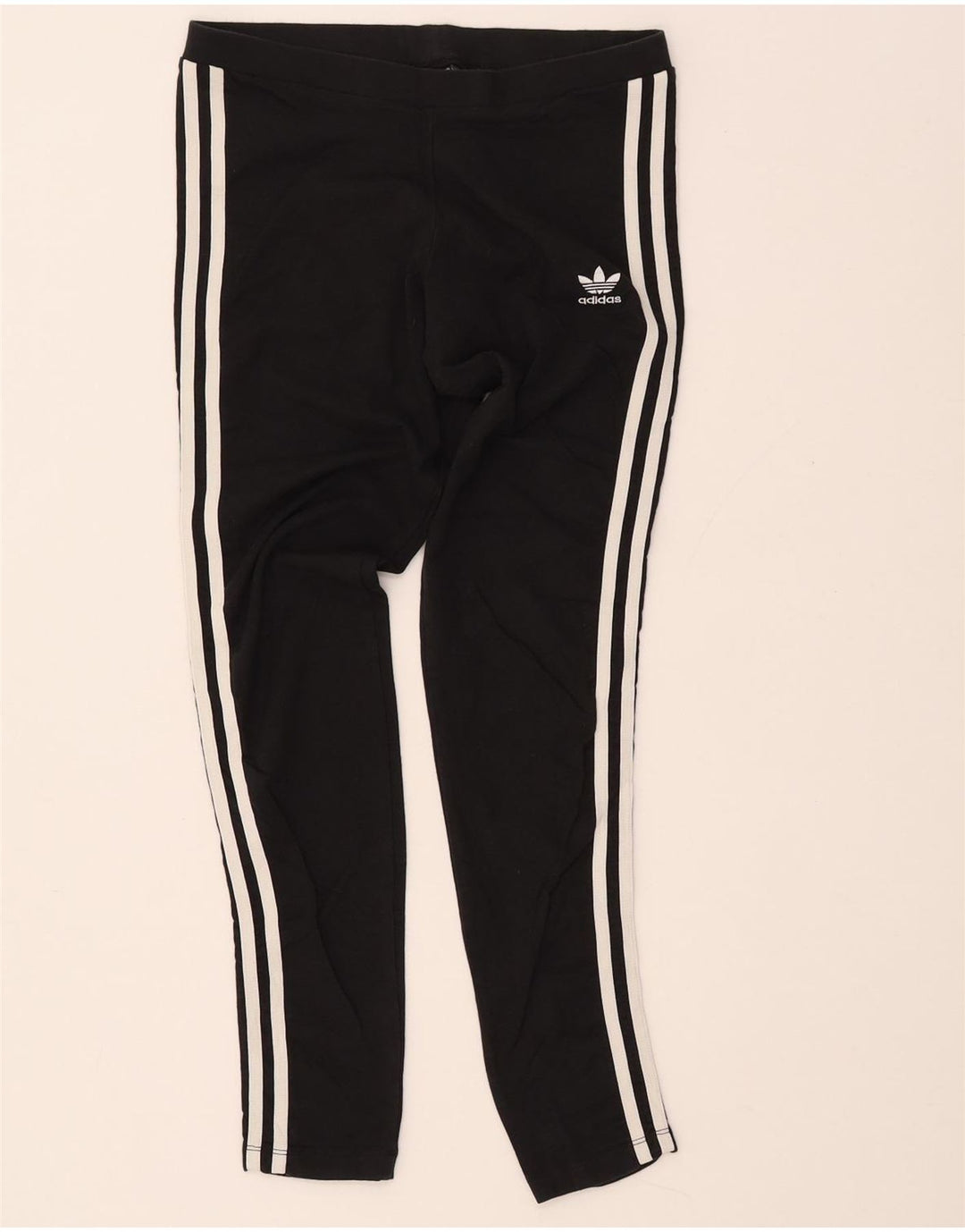 Leggings da donna ADIDAS UK 10 piccoli in cotone nero