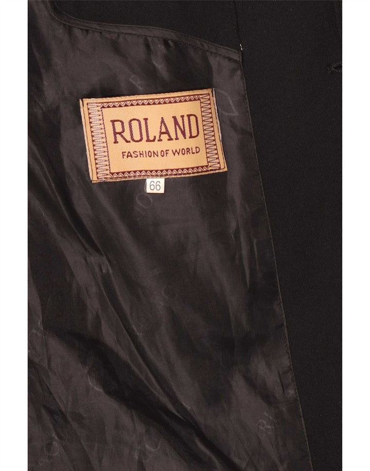 Giacca blazer vintage da ragazzo a 3 bottoni 11-12 anni nera