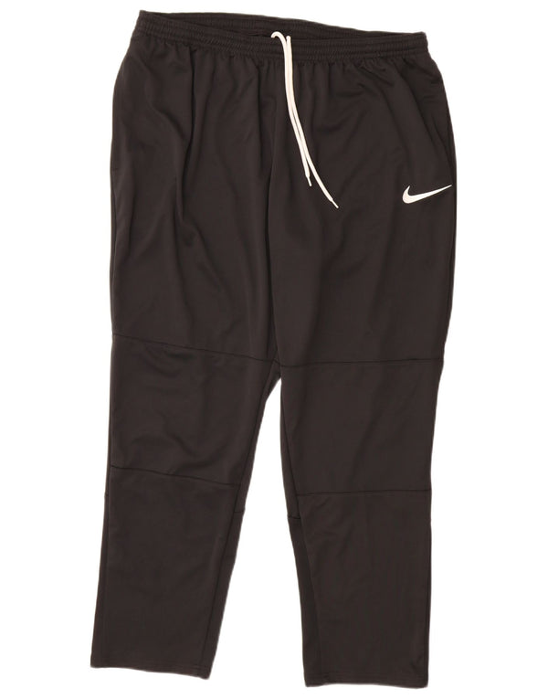 Pantaloni da tuta da uomo NIKE Dri Fit 2XL poliestere nero
