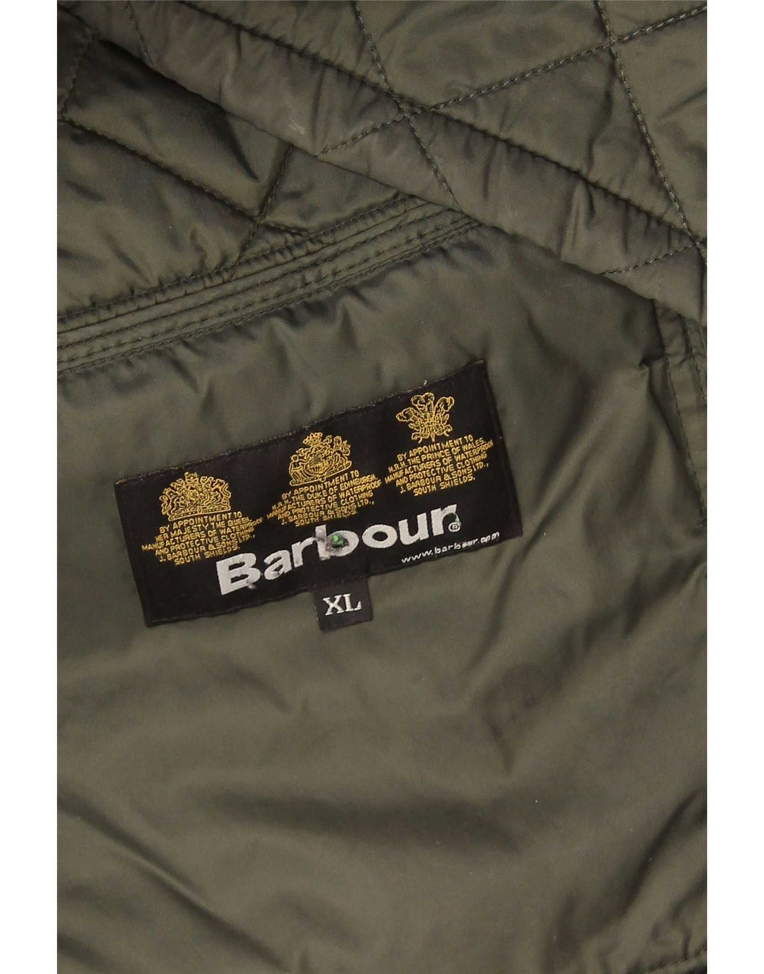 Giacca trapuntata da uomo Barbour UK 42 XL verde