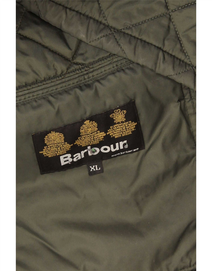 Giacca trapuntata da uomo Barbour UK 42 XL verde