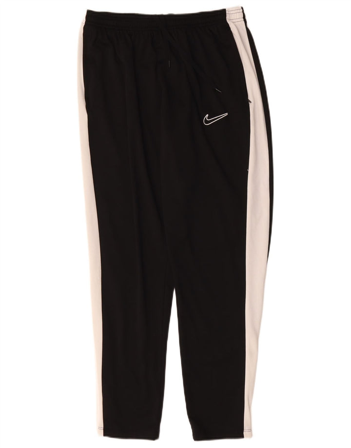 Pantaloni da tuta da uomo Nike Large neri in poliestere color block