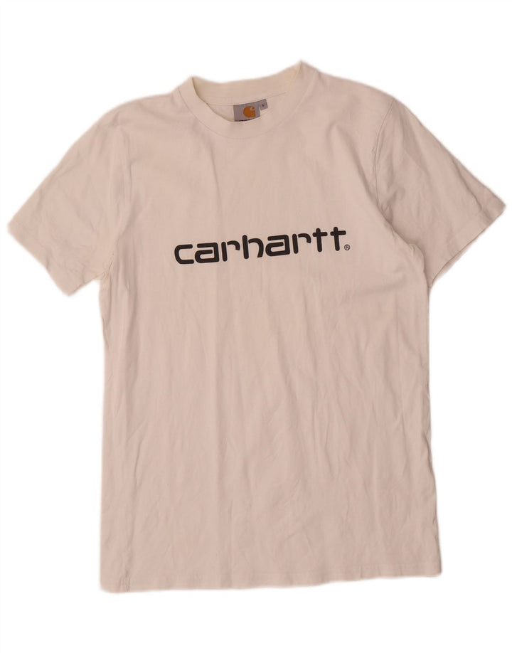 T-shirt grafica da uomo Carhartt Top piccola bianca