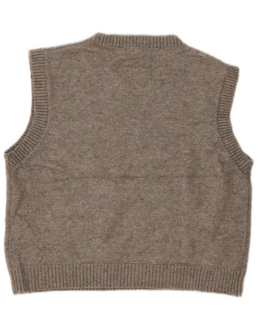 Canotta corta da donna Zara UK 18 XL Poliestere chiazzato grigio
