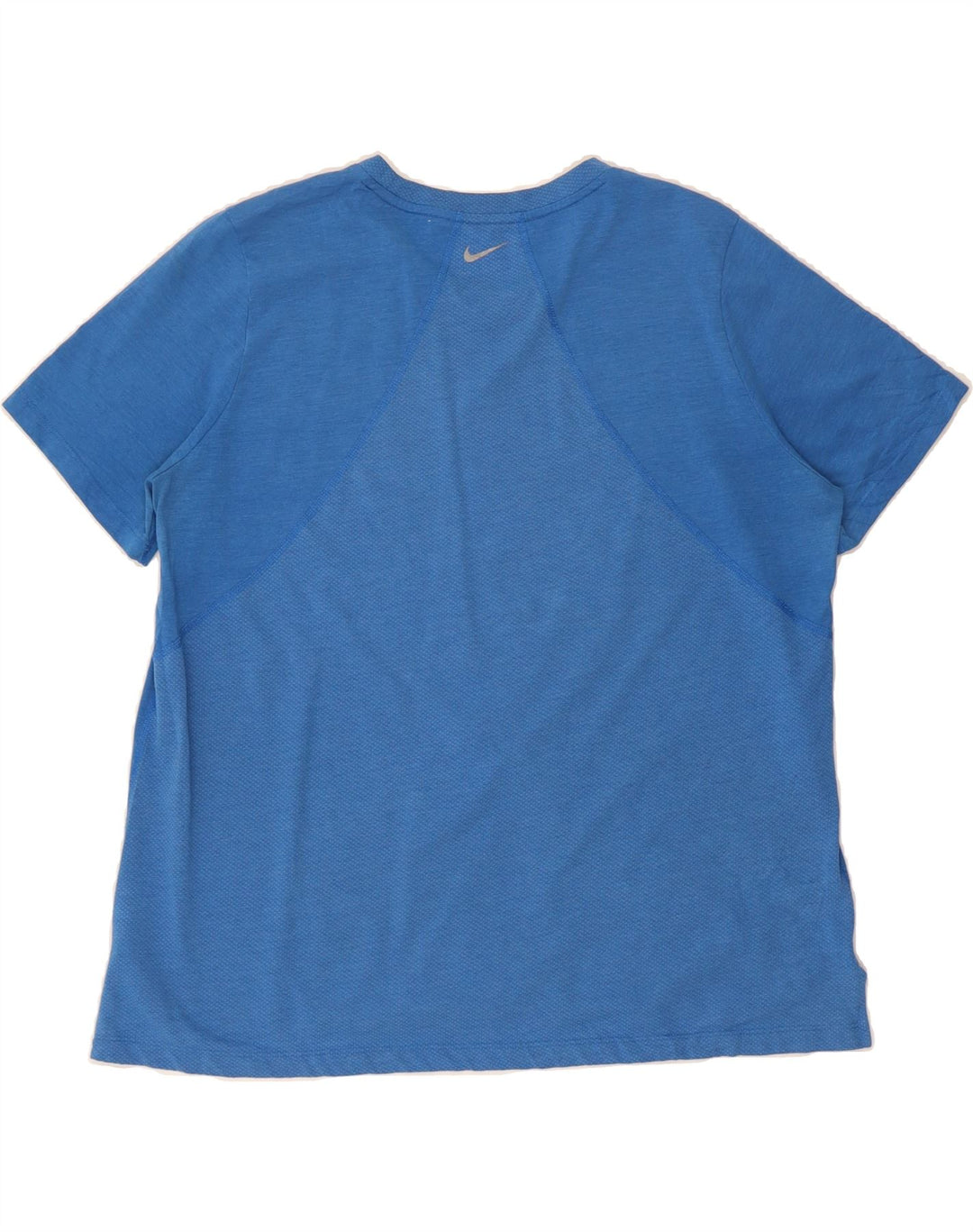 NIKE Mens T-Shirt Top Large Blue Polyester Vintage Nike and Second-Hand Nike from Messina Hembry 