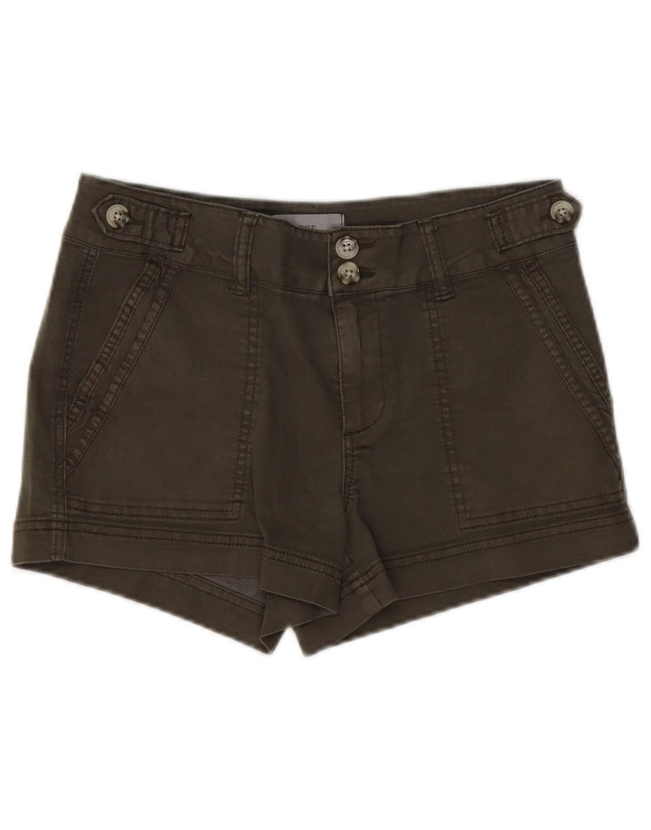 Pantaloncini di jeans da donna BKE W27 piccoli in cotone kaki