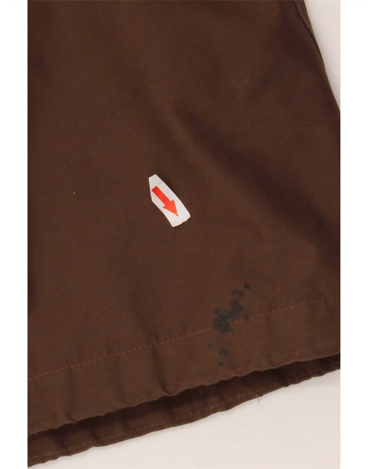 Giacca Parka con cappuccio da donna Jack Wolfskin UK 16 Large Marrone Poliestere