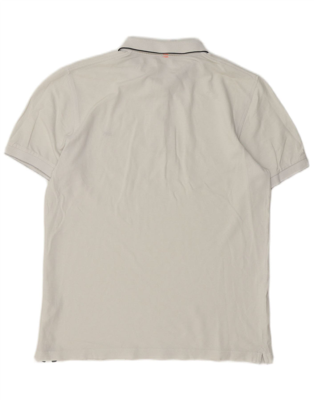 Polo da uomo Sun68 in cotone bianco medio