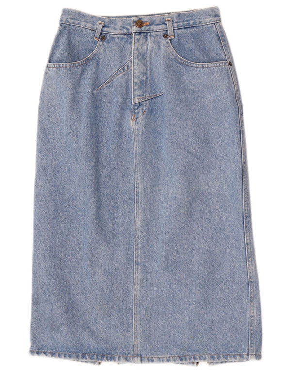 Gonna in denim da donna Revanche W26 piccola blu